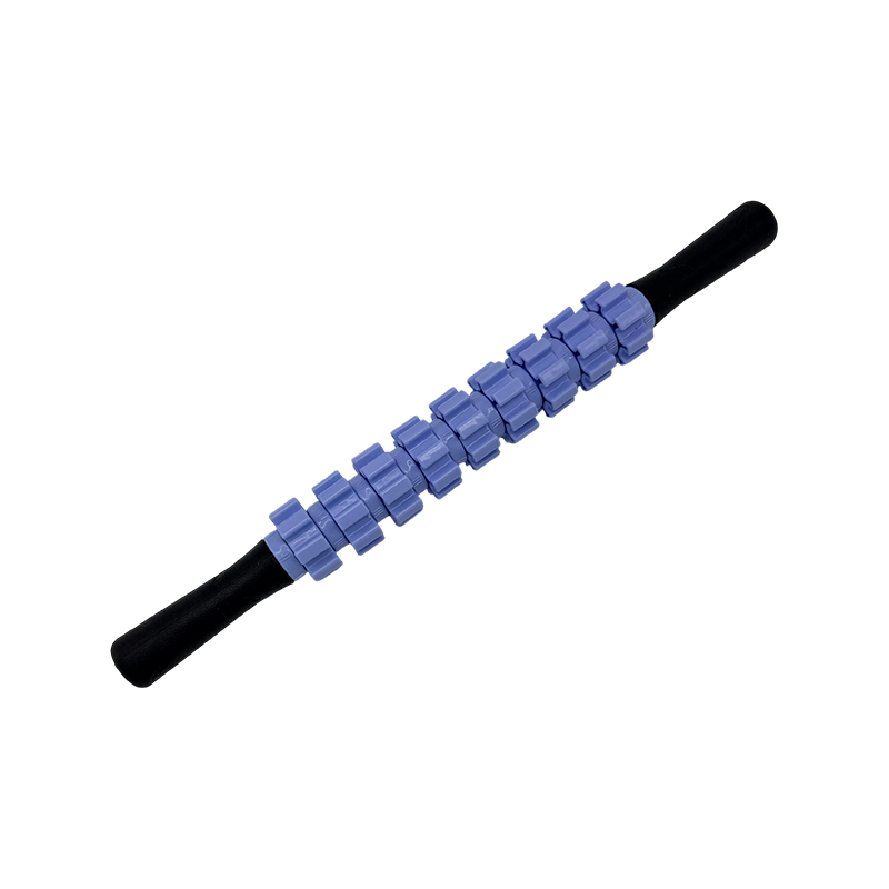 Non-slip Grip ABS Gear Texture Nine-Ball Massage Stick