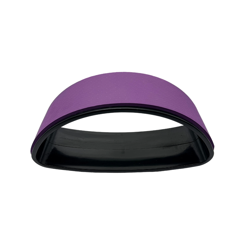 Wide Faced Irregular Back Stretch TPE Yoga Wheel