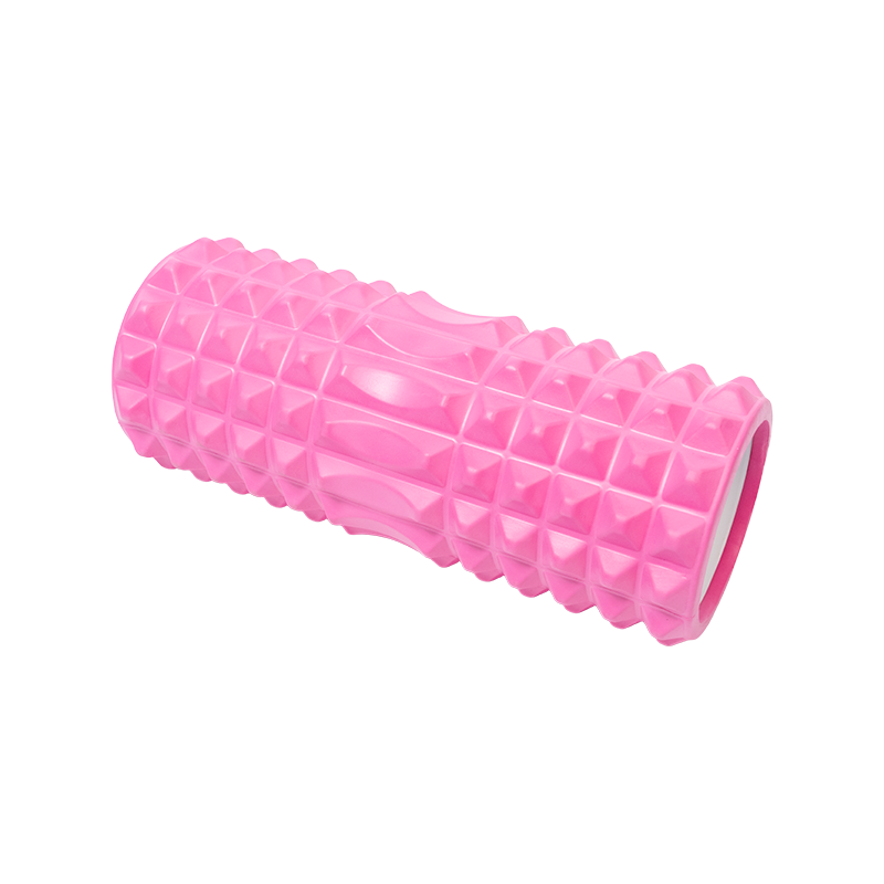 Crescent Flat Balance Foam Roller - 14x33cm (EVA Texture/PP Inner Tube)