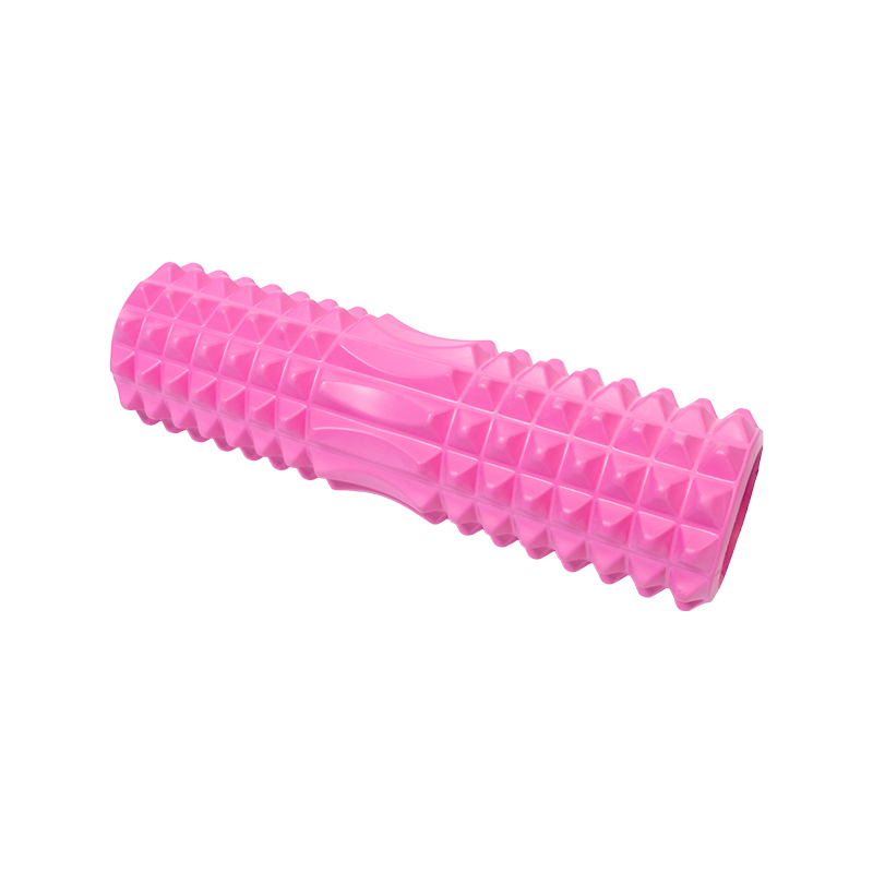 Extended Crescent Full-Body Stretch Massage Foam Roller - 14x45cm (Large Area Relaxation)