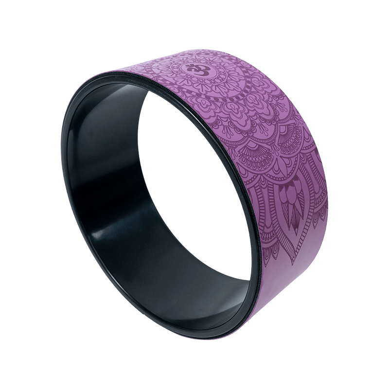 Large Low-Faced Back Stretch PU Yoga Wheel