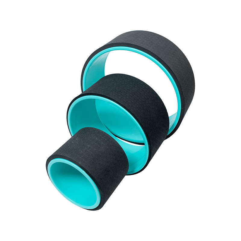 Non-slip Thickened TPE Eco-friendly Yoga Wheel Set (Equal Height)